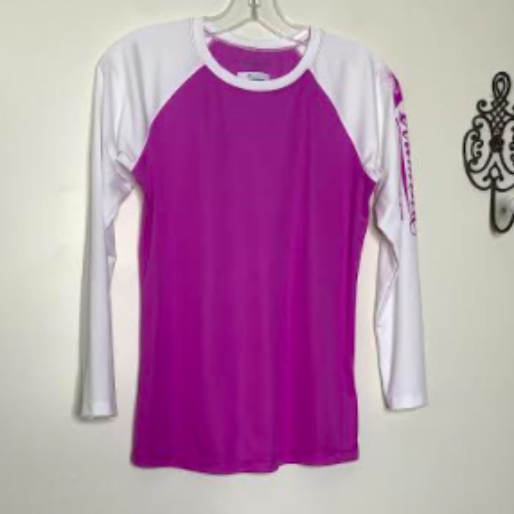 COLUMBIA PFG Omni- Shade Long Slv Rash Guard Sz L